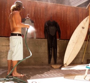 Rinse A Wetsuit