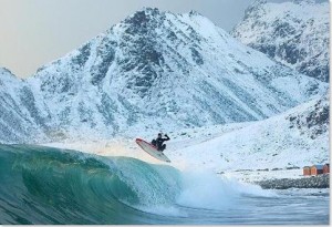 Winter Wetsuits - Surfing In the North Pole