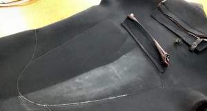 remove wax from your wetsuit